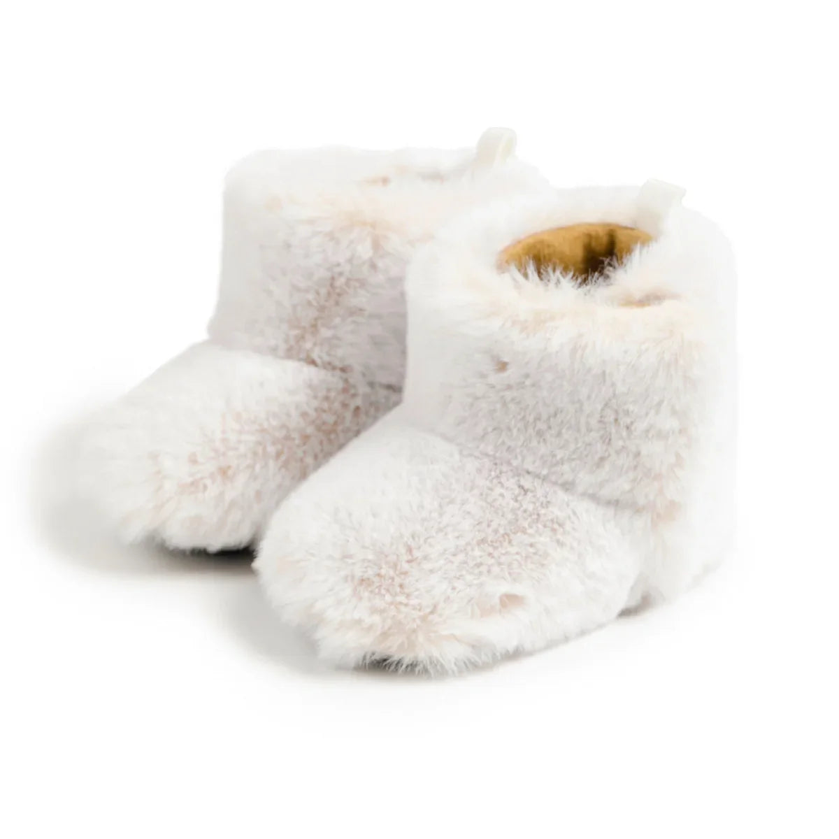 Chaussons en polaire pour bébé unisexe - fermeture velcro - Semelle souple - Polaria