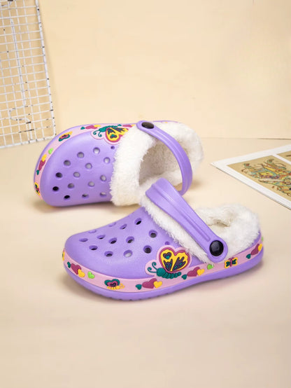 Chaussons Enfants Hiver - Semelle antidérapante - Intérieur rembourré - Snuggy