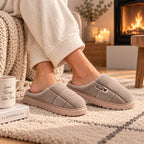 Chaussons Cocoon Mules Fourrees Chaudes Confortables