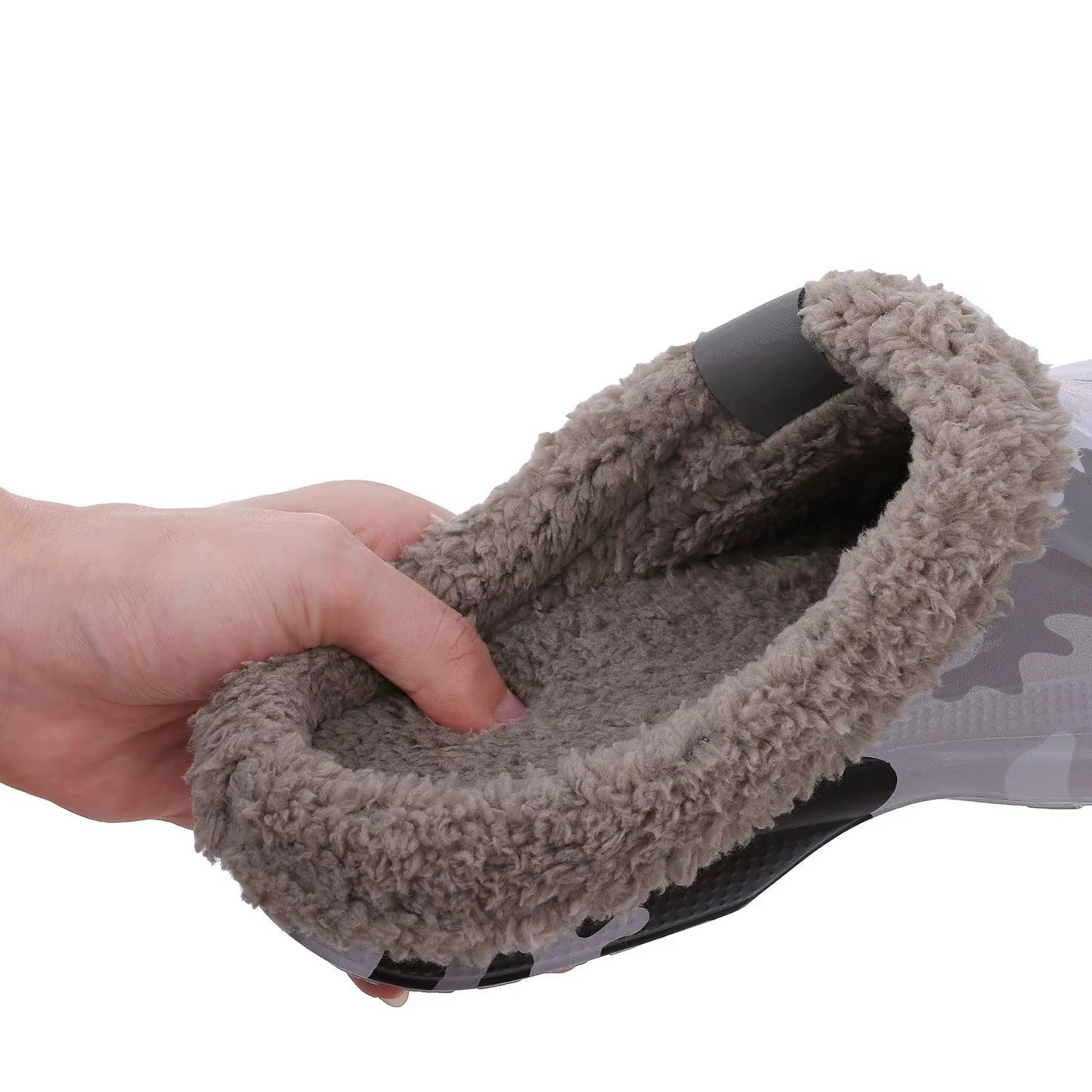 Chaussons sabots fourrés - Hommes et Femmes - chauds et imperméables - intérieur et extérieur - Nordik