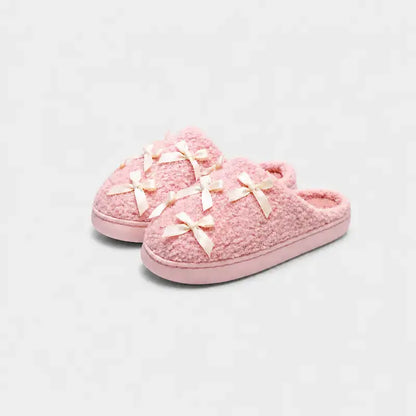 Chaussons-Femmes-Lolita-Cocooning-interieur-moelleux-noeuds