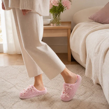 Chaussons-Femmes-Lolita-Cocooning-interieur-moelleux-noeuds