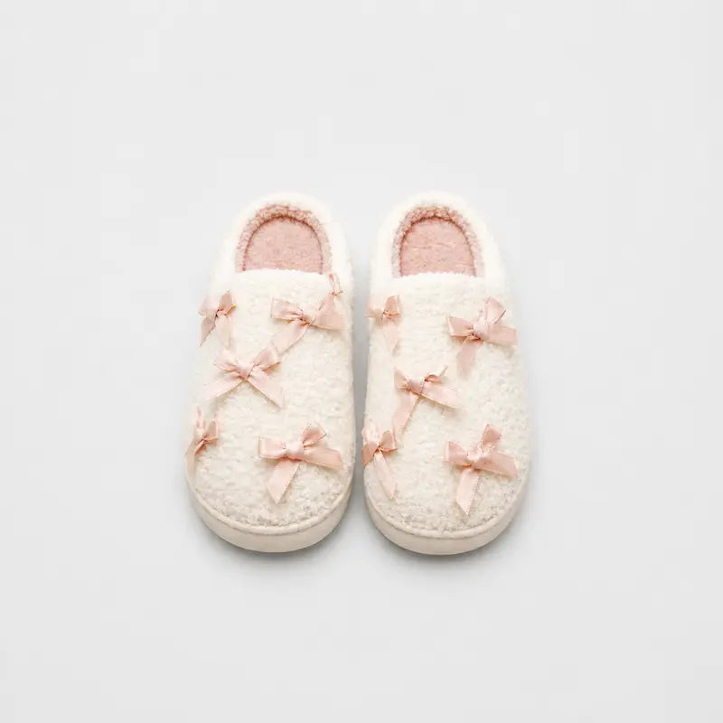 Chaussons-Femmes-Lolita-Cocooning-interieur-moelleux-noeuds