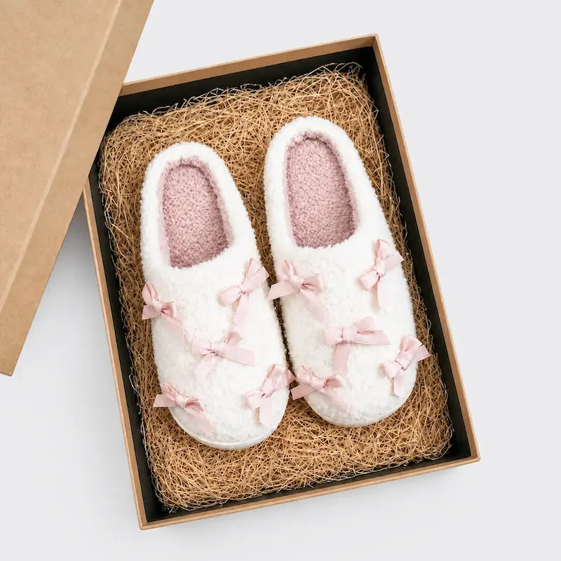 Chaussons-Femmes-Lolita-Cocooning-interieur-moelleux-noeuds