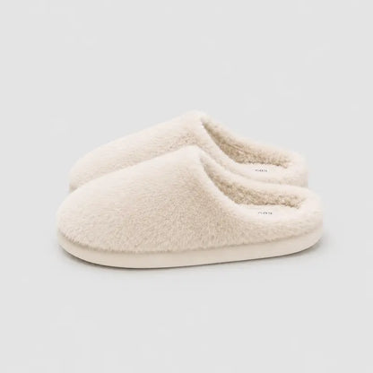 Chaussons-Femmes-effet-peluche