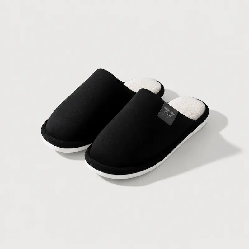 Chaussons-Homme-Faux-daim-semelle-souple-antiderapante