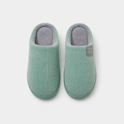 Chaussons-velours-cotele-semelle-antiderapante-confort-quotidien