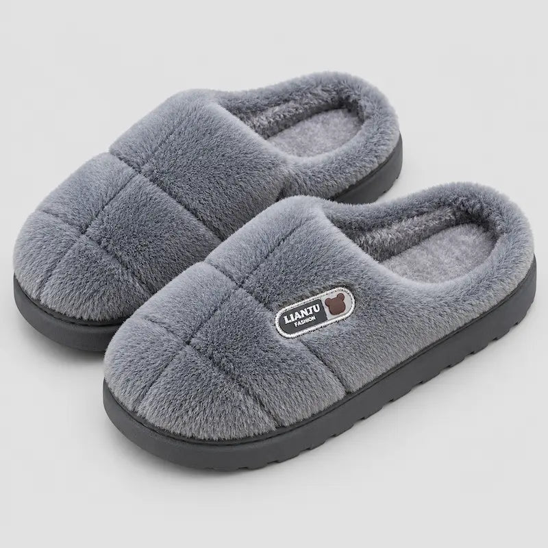 Chaussons Cocoon Mules Fourrees Chaudes Confortables