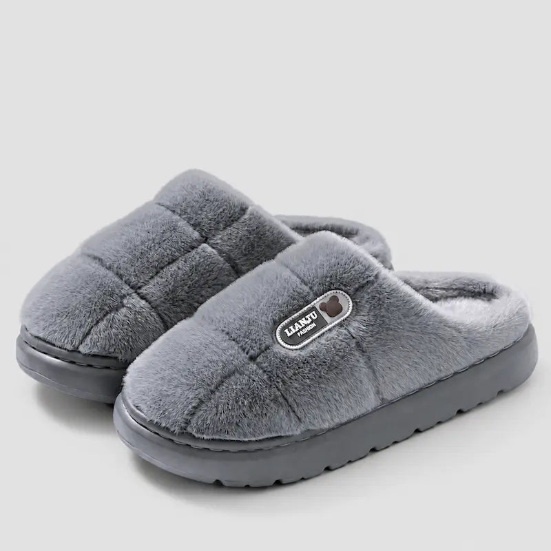 Chaussons Cocoon Mules Fourrees Chaudes Confortables