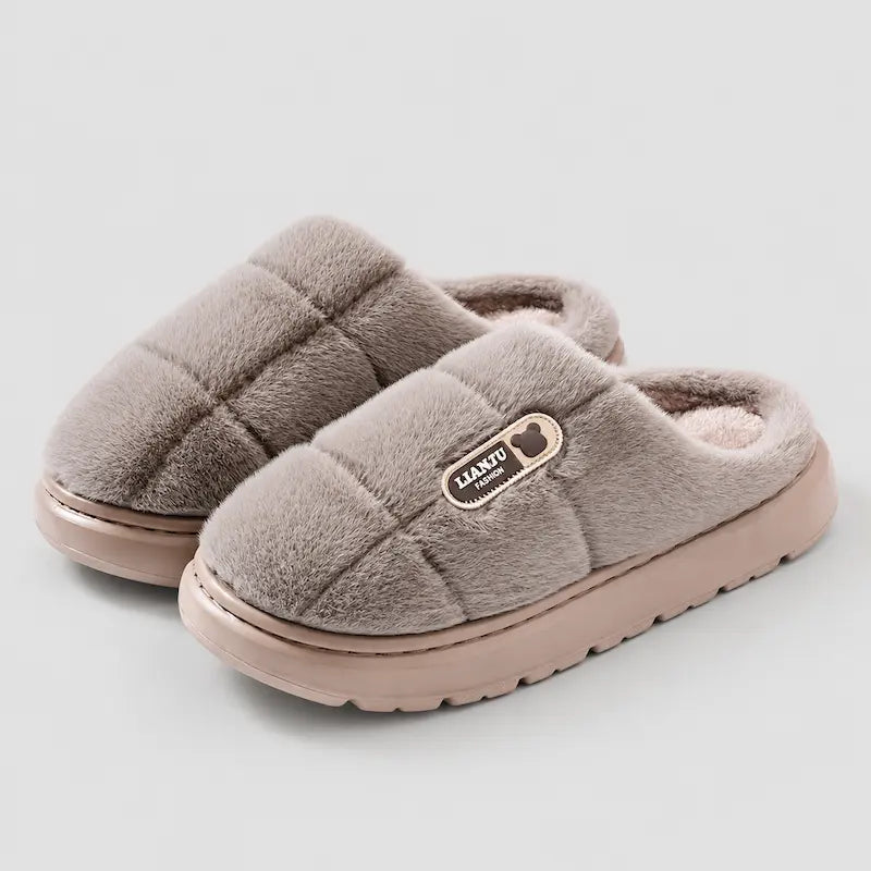 Chaussons Cocoon Mules Fourrees Chaudes Confortables