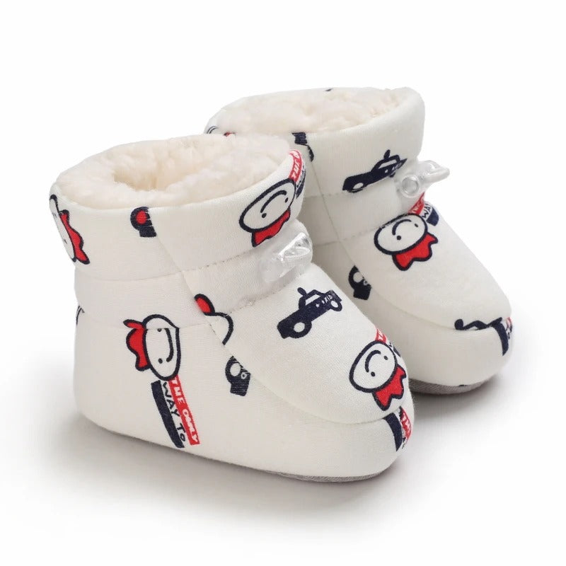 Chaussons Bébé Filles et Garçons - Hiver - Premier pas - Douceur intérieur - Bélino
