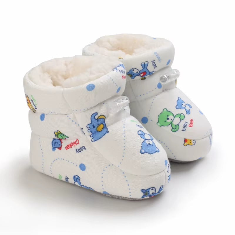 Chaussons Bébé Filles et Garçons - Hiver - Premier pas - Douceur intérieur - Bélino