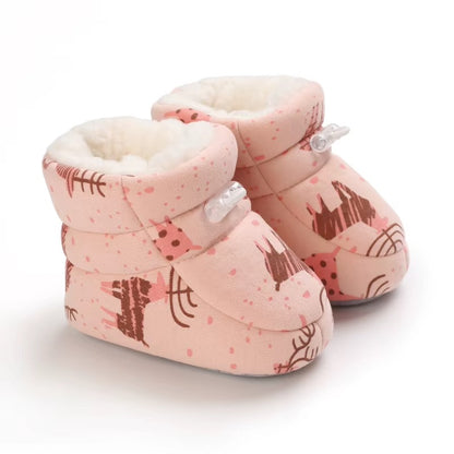 Chaussons Bébé Filles et Garçons - Hiver - Premier pas - Douceur intérieur - Bélino