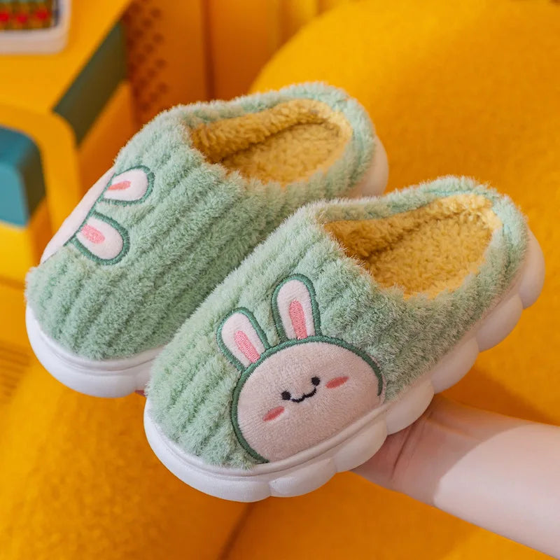 Chaussons enfants doux et coton - légers usage intérieur - Toutes saisons - Calino