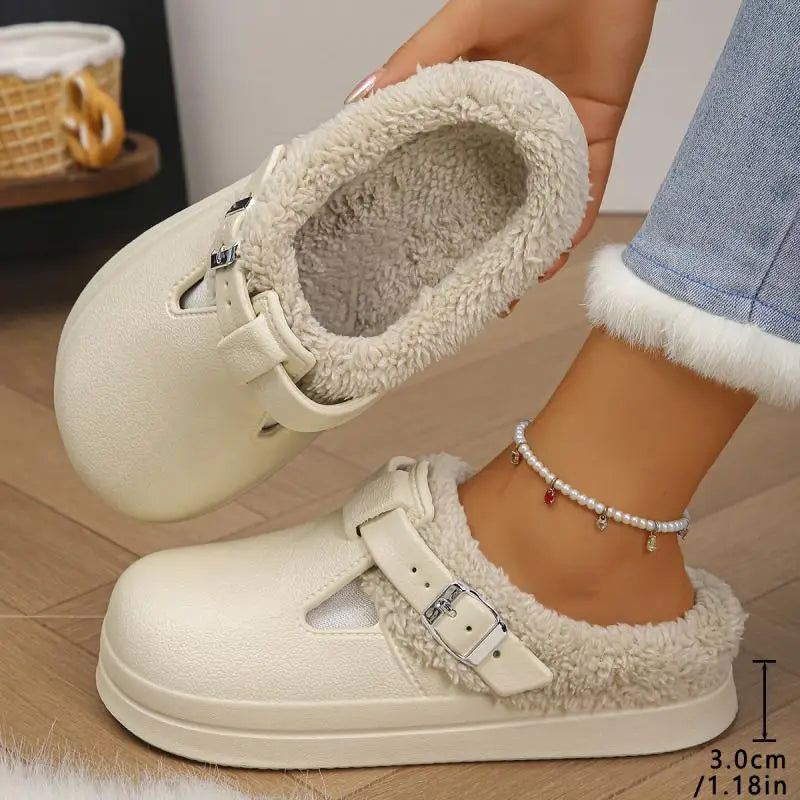 Chausson mules Femmes Sabots semelle confort et intérieur doux - Cosyla