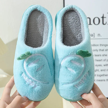 Chaussons Enfants coton chaud - antidérapants - Semelle épaisse - Mimoo