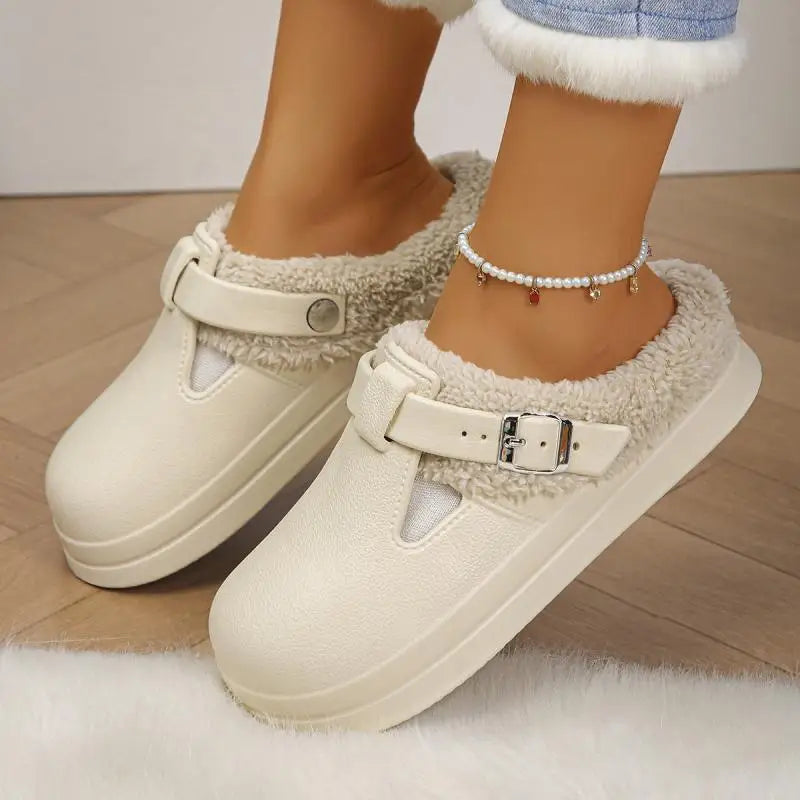 Chausson mules Femmes Sabots semelle confort et intérieur doux - Cosyla