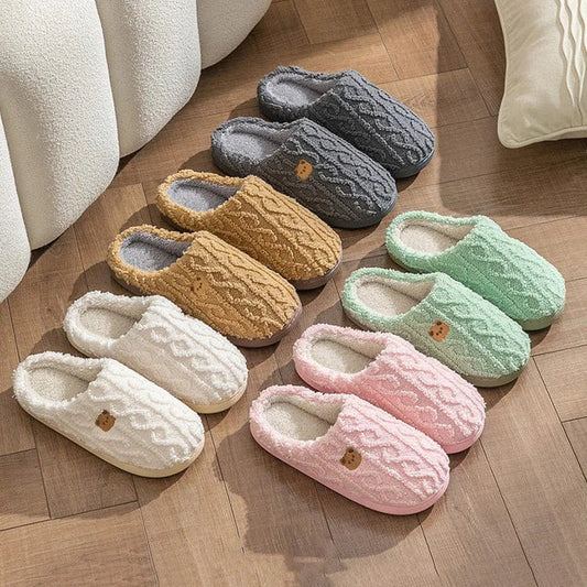 Chaussons Femmes Hiver - Moelleux doux et confortable - Bearly