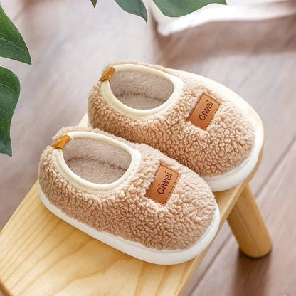 Chausson Enfants unisexe - Peluche douce - intérieur en coton - confort quotidien - Pelmi