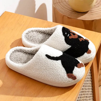Chausson Femme intérieur motif chat - doux et confortable - Chaton