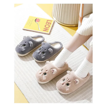 Chausson Femmes intérieur douceur cocooning - semelle souple - Purrly