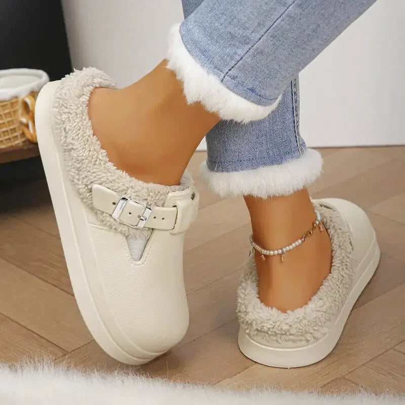 Chausson mules Femmes Sabots semelle confort et intérieur doux - Cosyla