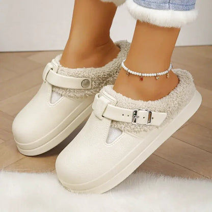 Chausson mules Femmes Sabots semelle confort et intérieur doux - Cosyla