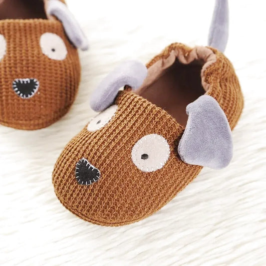 Chaussons Bébé doux et confortable - semelle antidérapante - Pilou