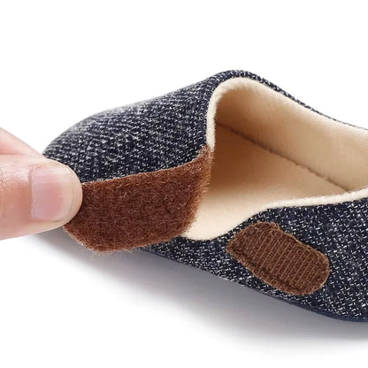 Chaussons bébé fille et garçon - Coton léger - respirants - Semelle souple - Natura