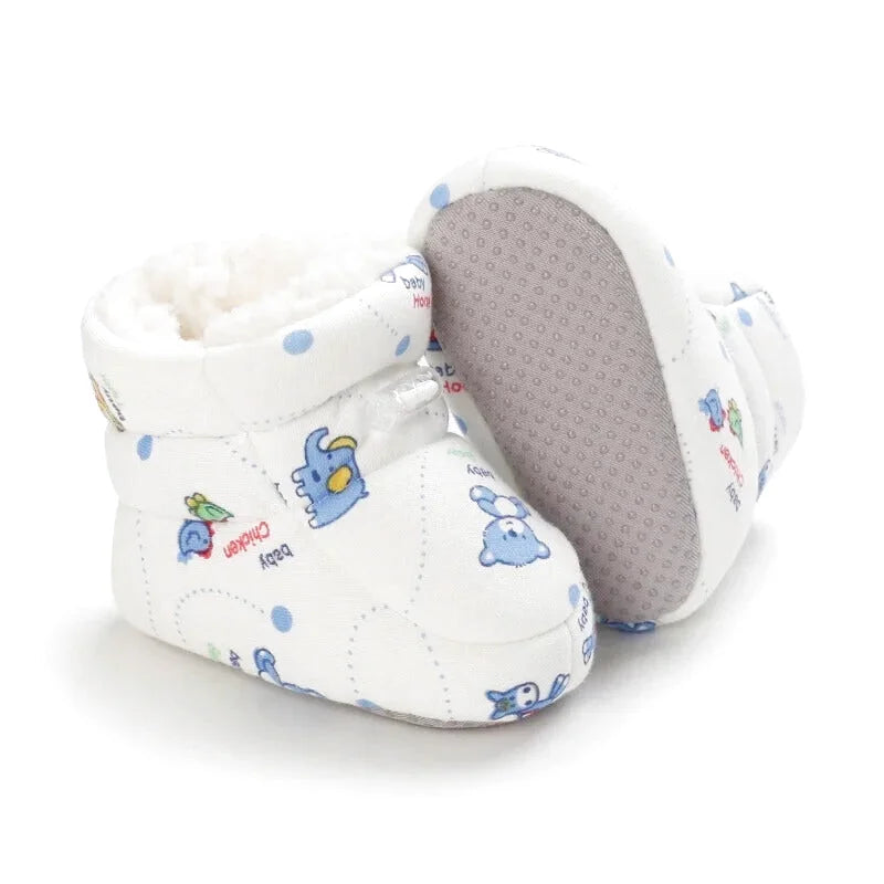 Chaussons Bébé Filles et Garçons - Hiver - Premier pas - Douceur intérieur - Bélino