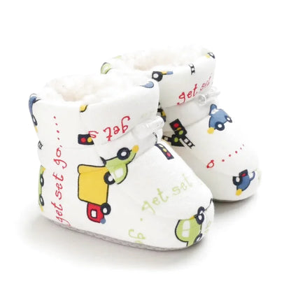 Chaussons Bébé Filles et Garçons - Hiver - Premier pas - Douceur intérieur - Bélino