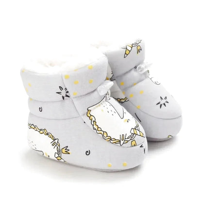 Chaussons Bébé Filles et Garçons - Hiver - Premier pas - Douceur intérieur - Bélino
