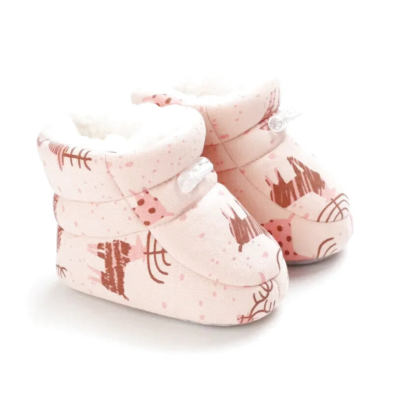 Chaussons Bébé Filles et Garçons - Hiver - Premier pas - Douceur intérieur - Bélino