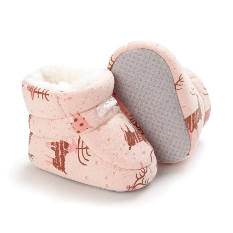 Chaussons Bébé Filles et Garçons - Hiver - Premier pas - Douceur intérieur - Bélino