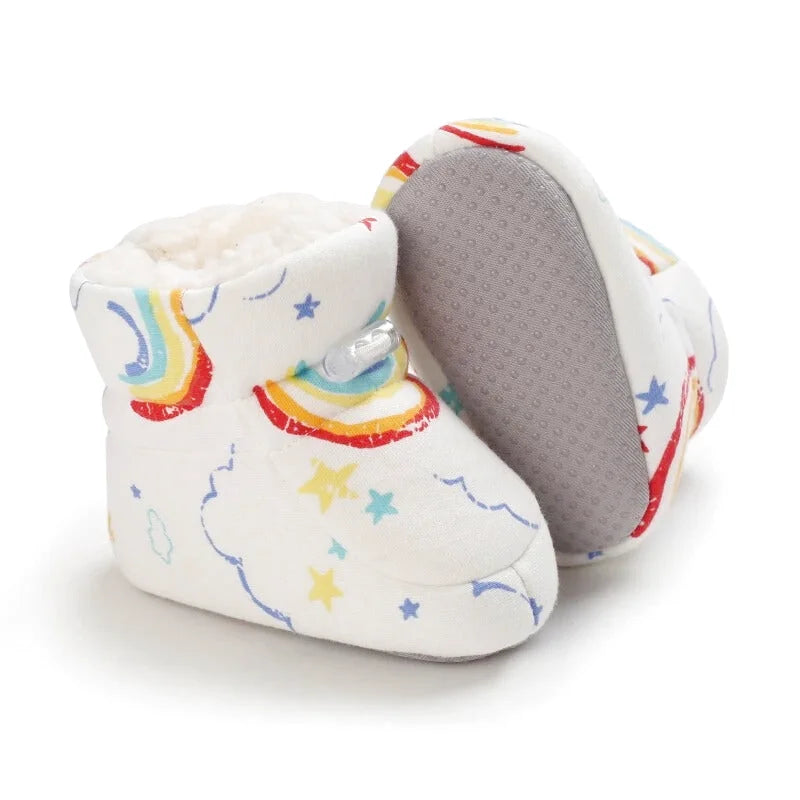 Chaussons Bébé Filles et Garçons - Hiver - Premier pas - Douceur intérieur - Bélino