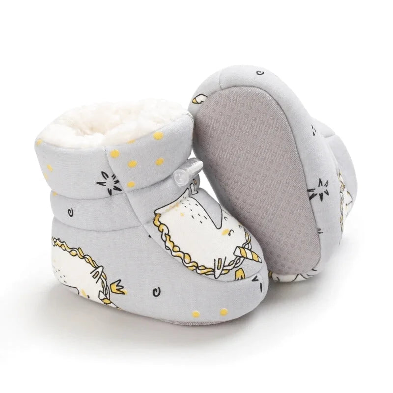 Chaussons Bébé Filles et Garçons - Hiver - Premier pas - Douceur intérieur - Bélino