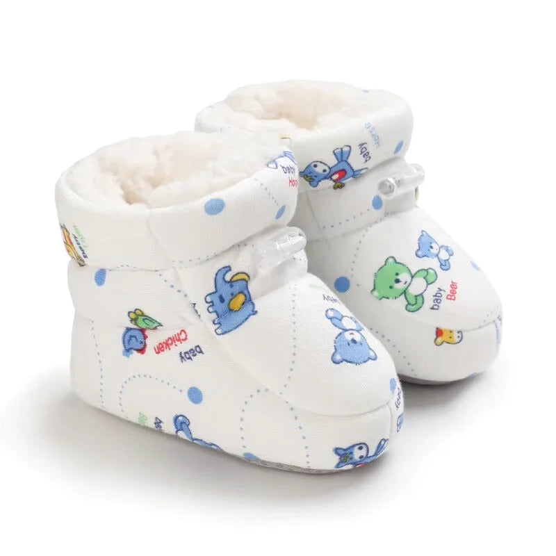 Chaussons Bébé Filles et Garçons - Hiver - Premier pas - Douceur intérieur - Bélino