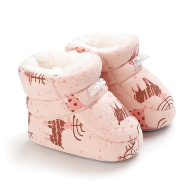 Chaussons Bébé Filles et Garçons - Hiver - Premier pas - Douceur intérieur - Bélino