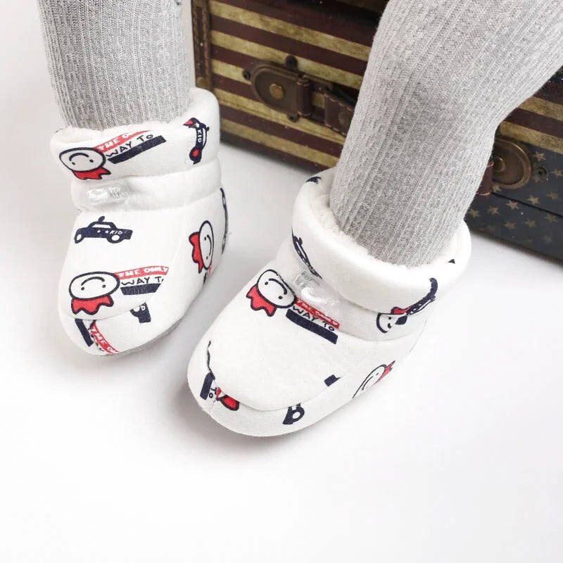 Chaussons Bébé Filles et Garçons - Hiver - Premier pas - Douceur intérieur - Bélino