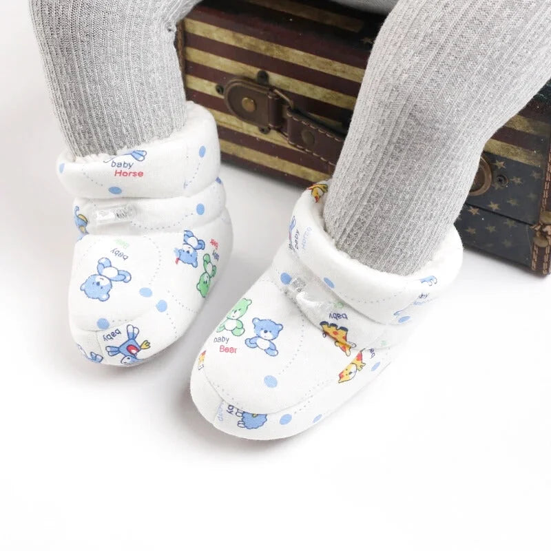 Chaussons Bébé Filles et Garçons - Hiver - Premier pas - Douceur intérieur - Bélino
