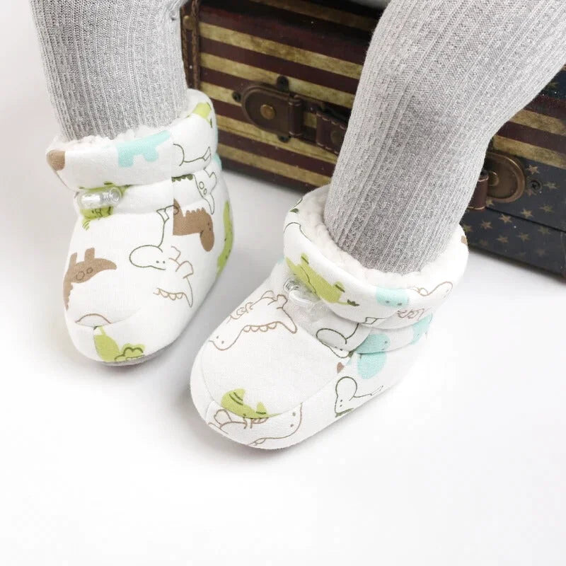 Chaussons Bébé Filles et Garçons - Hiver - Premier pas - Douceur intérieur - Bélino