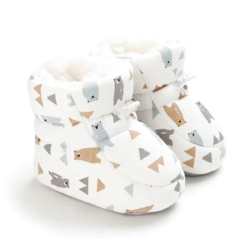 Chaussons Bébé Filles et Garçons - Hiver - Premier pas - Douceur intérieur - Bélino
