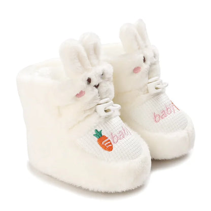 Chaussons bébé unisexe - Hiver en tissu doux - Montantes et confortables - Novy