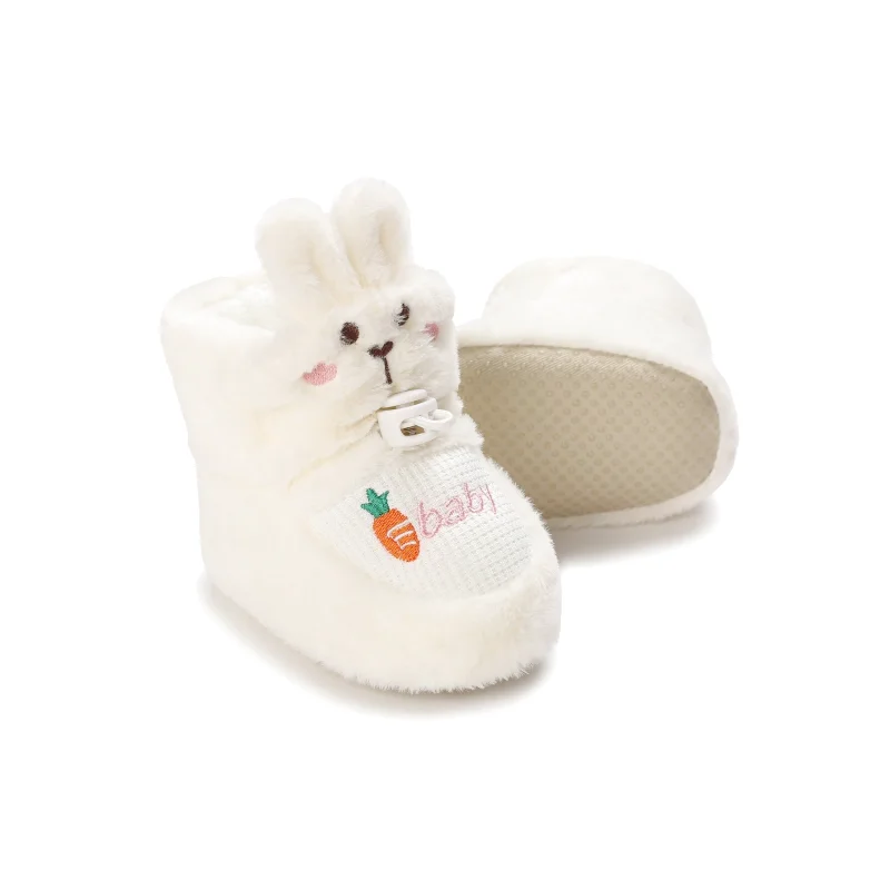 Chaussons bébé unisexe - Hiver en tissu doux - Montantes et confortables - Novy