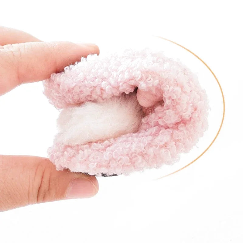 Chaussons bébé unisexe - Hiver - Matière douce - Tissus coton - Lapy