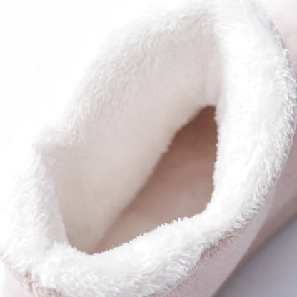 Chaussons Bottes Femmes doux et enveloppants intérieur moelleux - Calméa