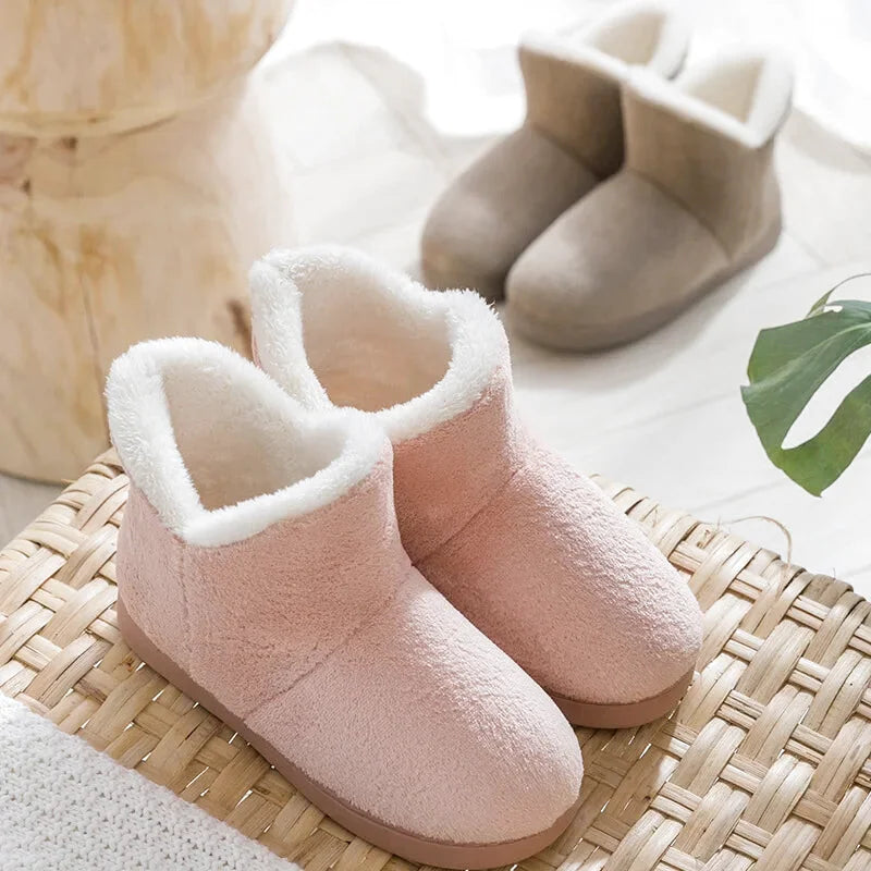 Chaussons Bottes Femmes doux et enveloppants intérieur moelleux - Calméa