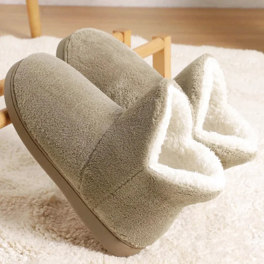Chaussons Bottes Femmes doux et enveloppants intérieur moelleux - Calméa