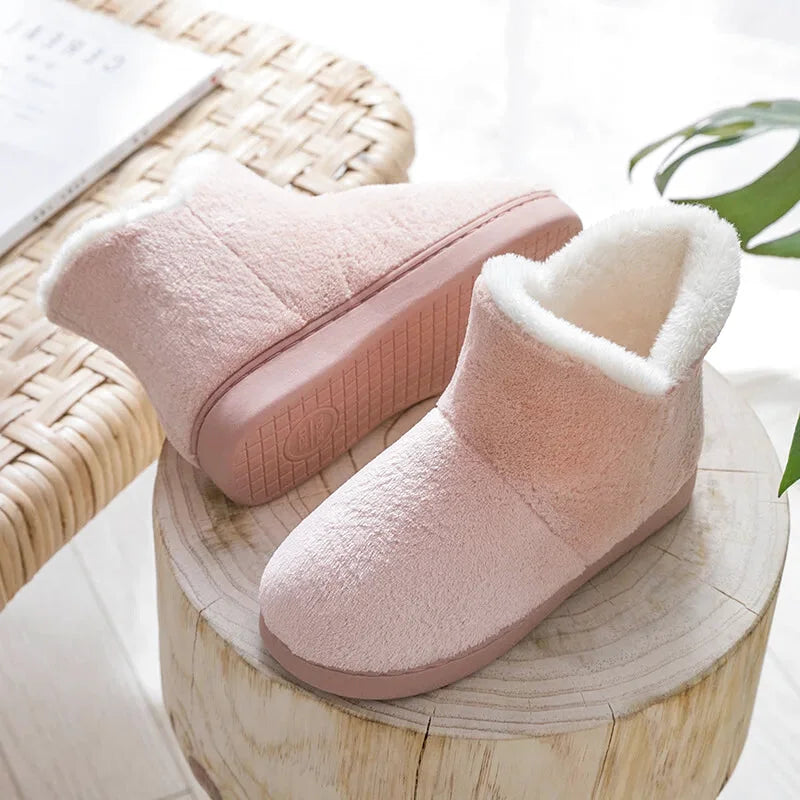 Chaussons Bottes Femmes doux et enveloppants intérieur moelleux - Calméa