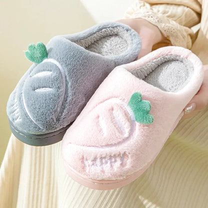 Chaussons Enfants coton chaud - antidérapants - Semelle épaisse - Mimoo